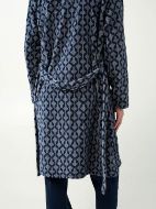 Εικόνα της Vamp Χειμερινή Ανδρική Ρόμπα Fleece Blue 21698