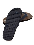 Εικόνα της Noidinotte μπλε/ταμπά ανδρικές σαγιονάρες.