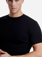 Εικόνα της 2 ΤΕΜΑΧΙΑ Walk Ανδρικές Φανέλες Κοντομάνικες Μαύρες.