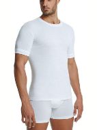 Εικόνα της Palco 6/602 Ανδρική Φανέλα Κοντομάνικη σε Λευκό Χρώμα