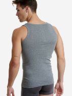 Εικόνα της Walk W1950 Ανδρική Φανέλα Αμάνικη σε Γκρι Χρώμα