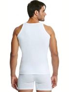 Εικόνα της Palco 6/404 Ανδρική Φανέλα Αμάνικη σε Λευκό Χρώμα