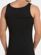 Εικόνα της Sloggi 24/7 Sh02 Ανδρικές Φανέλες Αμάνικες σε Μαύρο Χρώμα 2Pack 10163154-0004