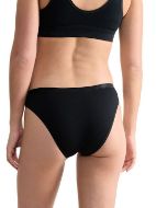 Εικόνα της Sloggi Βαμβακερά Γυναικεία Slip Mini 3Pack Μαύρο 10222320-0004