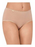 Εικόνα της 3 ΤΕΜΑΧΙΑ 24/7 Sloggi Cotton Midi μπεζ γυναικεία εσώρουχα.