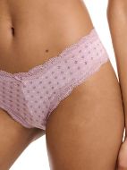 Εικόνα της Walk Γυναικεία Brazil 2Pack με Δαντέλα Black/Pink W2014-60