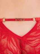 Εικόνα της Elite Γυναικείο Brazil με Δαντέλα Κόκκινο 2820-1