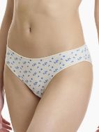 Εικόνα της 2Pack Walk Slip Bamboo Σιέλ/Εκρού Με Σχέδια.