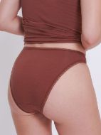 Εικόνα της 2 Pack Sloggi Go Tai Εκάι/Καφέ Βαμβακερά Γυναικεία Slip.