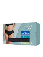 Εικόνα της Sloggi Βαμβακερά Γυναικεία Slip 3Pack Μαύρο 10222325-0004