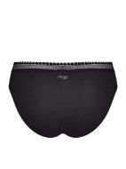 Εικόνα της Sloggi 2 Pack Tai Go Ribbed Μαύρο/Γκρι.