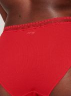 Εικόνα της Sloggi Go Ribbed H Tai Γυναικεία Slip 2Pack Κόκκινα 10213095-0024