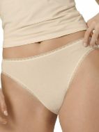 Εικόνα της Sloggi Go H Tai Βαμβακερά Γυναικεία Slip 2Pack Μπεζ 10207458-00CS