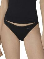 Εικόνα της Sloggi Go H Mini Βαμβακερά Γυναικεία Slip 2Pack Μαύρα 10207411-0004