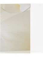 Εικόνα της Νυφική Συσκευασία Δώρου Ευχετήρια Κάρτα Με Ιβουάρ Brazil Με Δαντέλα.