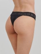 Εικόνα της Apple Boxer Γυναικείο Brazil χωρίς Ραφές με Δαντέλα Μαύρο APP-0221306