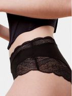 Εικόνα της Triumph Smart Ψηλόμεσο Γυναικείο Slip Μαύρο 10215945