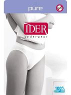 Εικόνα της Ider Μπλε/Jean σλιπ bikini ελαστικό από μικροΐνα.