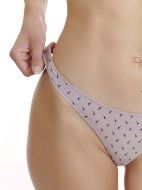 Εικόνα της Walk Γυναικεία String 2Pack Μωβ W2013-62