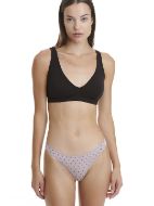 Εικόνα της Walk Γυναικεία String 2Pack Μωβ W2013-62