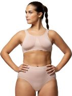 Εικόνα της Pompea μπεζ ελαφρύ λαστέξ slip.