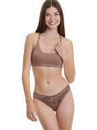 Εικόνα της 2 Pack Walk Bamboo Slip Μαύρο/Καφε Εμπριμέ.