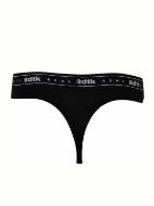 Εικόνα της BodyTalk  Bamboo Thong String Μαύρο.