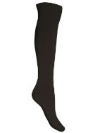 Εικόνα της Walk Γυναικείες Ψηλές Κάλτσες Μαύρες W3351-02