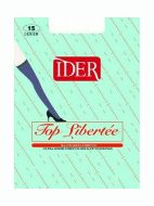 Εικόνα της IDER Libertee Strech Γυναικείες Ψηλές Κάλτσες 15 Den Melon 1305