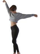 Εικόνα της Wrap Γυναικείο Κολάν Ψηλόμεσο Μαύρο 322080-Black