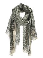 Εικόνα της BLE RESORT COLLECTION ΦΟΥΛΑΡΙ/ΠΑΡΕΟ ΧΑΚΙ/ΜΑΥΡΟ 100X180 (100%COTTON).