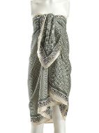 Εικόνα της BLE RESORT COLLECTION ΦΟΥΛΑΡΙ/ΠΑΡΕΟ ΧΑΚΙ/ΜΑΥΡΟ 100X180 (100%COTTON).