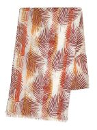 Εικόνα της Ble Resort Collection Γυναικείο Φουλάρι Καφέ 5-43-304-0237