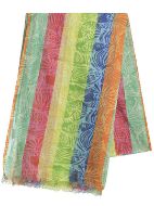 Εικόνα της BLE RESORT COLLECTION ΦΟΥΛΑΡΙ/ΠΑΡΕΟ RAINBOW 180Χ100 (100%COTTON).