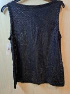 Εικόνα της Elite μαύρο τοπ με παγιέτα.