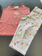 Εικόνα της Vamp Καλοκαιρινό Γυναικείο Σετ Πιτζάμας Βαμβακερό Ροζ 14906 14906