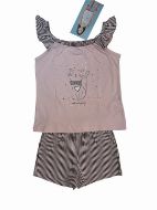 Εικόνα της Noidinotte ροζ βαμβακερό baby-doll.