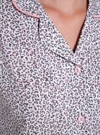 Εικόνα της Vamp Καλοκαιρινό Βαμβακερό Γυναικείο Νυχτικό Ροζ 20331