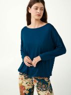 Εικόνα της Vamp Χειμερινό Γυναικείο Σετ Πιτζάμας Πετρόλ 21070