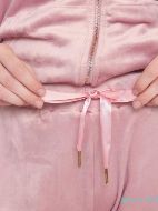 Εικόνα της Muydemi Χειμερινό Γυναικείο Σετ Φόρμας Βελούδινη Ροζ 270456