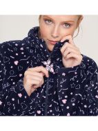 Εικόνα της Muydemi Χειμερινή Γυναικεία Fleece Ρόμπα Μπλε 274324