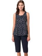 Εικόνα της Vamp Χειμερινό Γυναικείο Σετ Πιτζάμας Navy Μπλε 18298