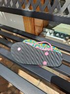 Εικόνα της Noidinotte φούξια γυναικείες σαγιονάρες.