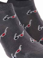 Εικόνα της Walk Ανδρικές Κάλτσες Γκρι Σκουρο W325-8_10