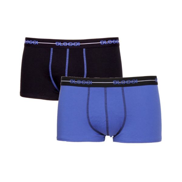 Εικόνα της Sloggi Start Hipster Ανδρικά Μποξεράκια Μπλε 2Pack 10206968-V005