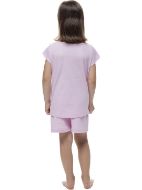 Εικόνα της Galaxy Παιδική Πιτζάμα Καλοκαιρινή Βαμβακερή Ροζ 309-24