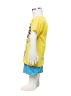 Εικόνα της Galaxy Παιδική Πιτζάμα Καλοκαιρινή Βαμβακερή Κίτρινο 305-24