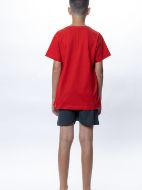 Εικόνα της Galaxy Παιδική Πιτζάμα Καλοκαιρινή Βαμβακερή κόκκινο 322-25