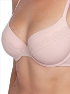 Εικόνα της 2Pack Dorina Jana Σουτιέν Nude/Μαύρο Με Μπανέλες & Ελαφριά Επένδυση.