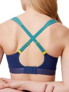 Εικόνα της Triumph Triaction Gravity Lite P EX Μπλε Αθλητικό Σουτιέν Χωρίς Μπανέλα.
